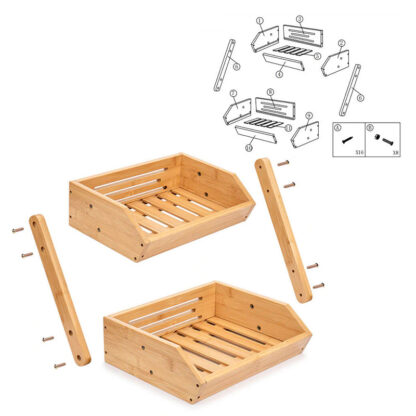 Cesto di frutta a due piani Fruito