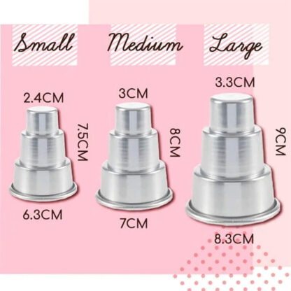 Mini tortiera a 3 piani