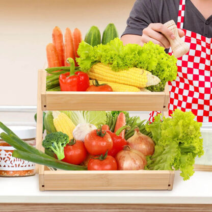 Cesto di frutta a due piani Fruito