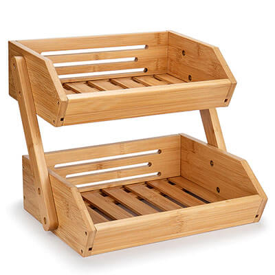 Cesto di frutta a due piani Fruito