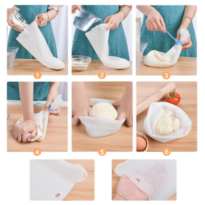 DoughBag szilikon dagasztózsák